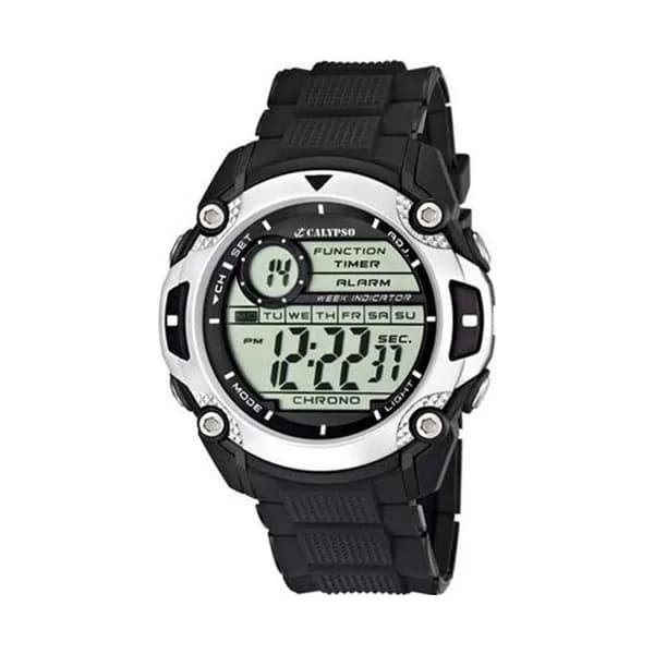 Calypso Montre Calypso en Résine Noir