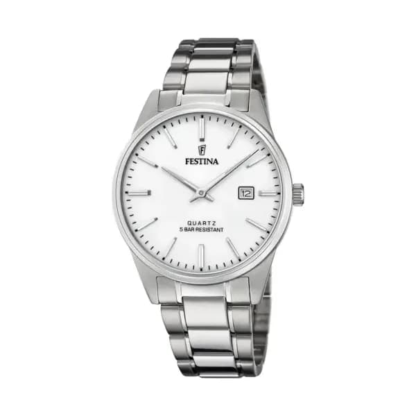 Festina Montre quartz Homme Classics Blanc