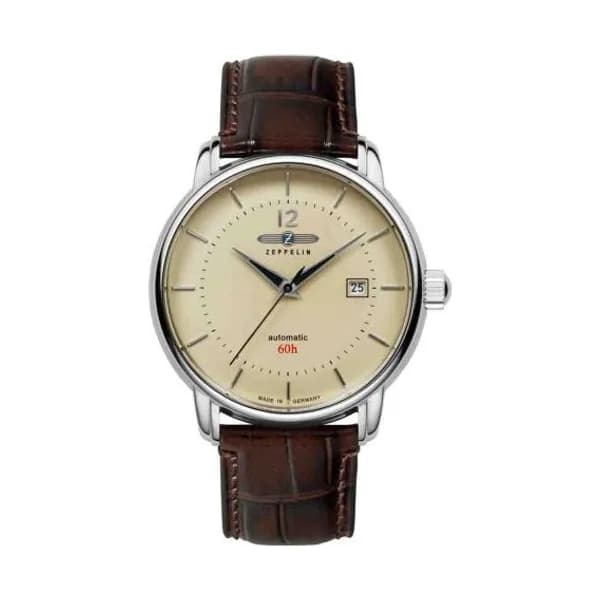Zeppelin Montre Zeppelin LZ 120 Bodensee Automatique Cadran Beige - 81605