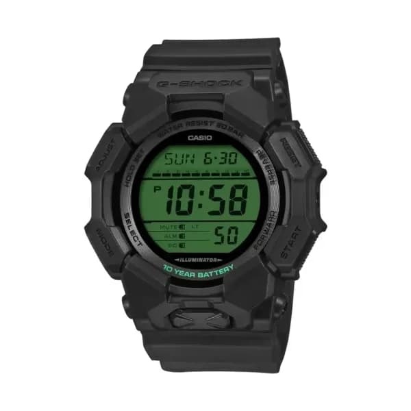 Casio Montre Capsule Black & Electro Green GD-010BEG-1ER