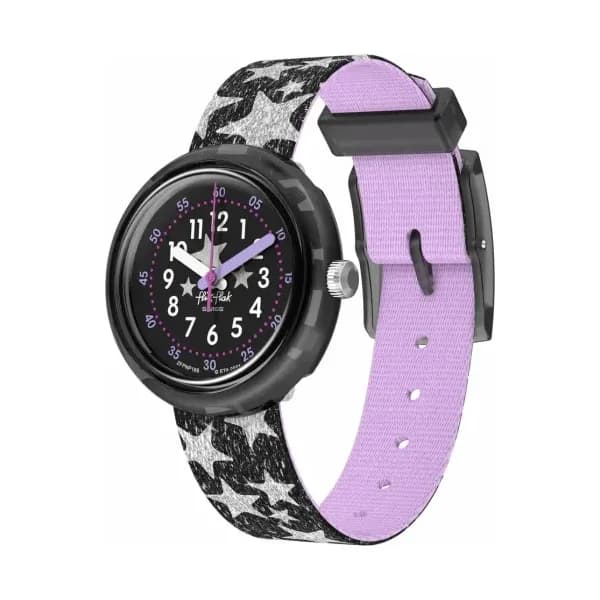 Flik Flak Montre quartz Fille Let's get artsy Noir