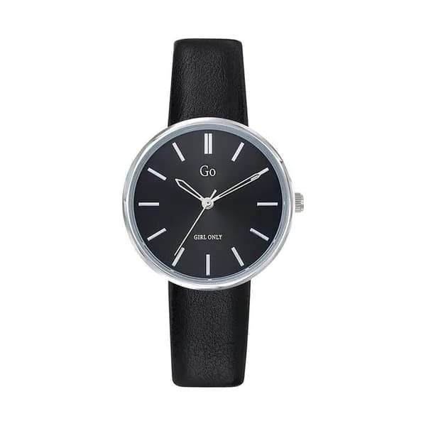 GO Mademoiselle Montre GO Mademoiselle en Cuir Noir