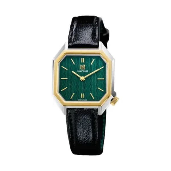 March LA.B Montre MILADY MANSART Chevrons Emerald