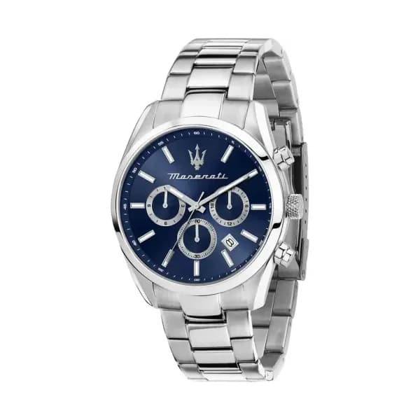 Maserati Montre quartz Homme Attrazione Bleu