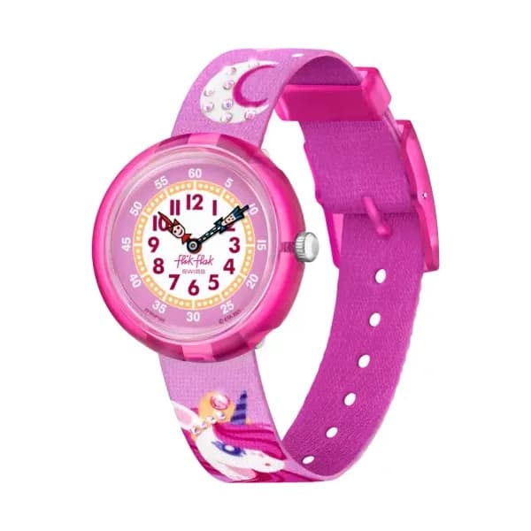 Flik Flak Montre Flik Flak Collection Tales From the World en Biosource Rose