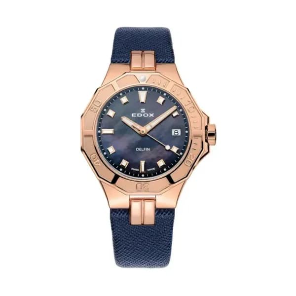 Edox Montre Delfin the Original Lady 53020-37RC-NANR