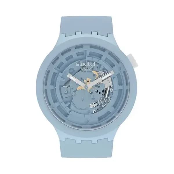 Swatch Montre Big Bold Bioceramic C-Blue SB03N100