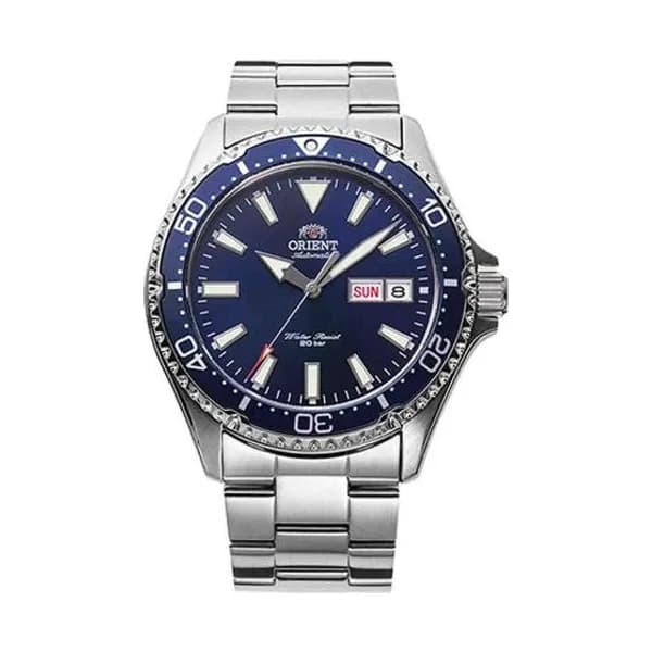 Orient Montre Orient Mako Automatique Cadran Bleu Bracelet Acier inoxydable - RA-AA0002L