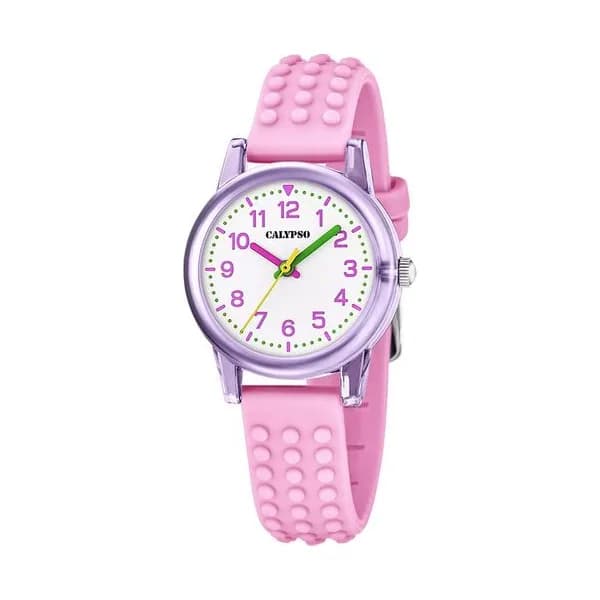 Calypso Montre Calypso en Caoutchouc Rose