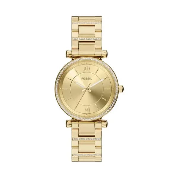 Fossil Montre Fossil Carlie 35 Champagne