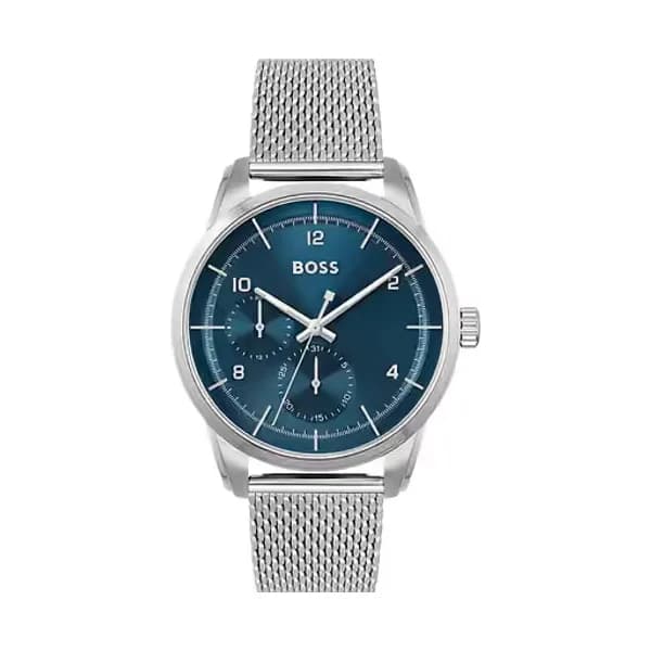 Hugo Boss Montre Analogique Homme Boss Acier Gris 1513942