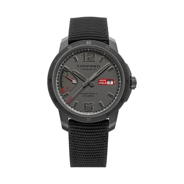 Chopard Montre Chopard Mille Miglia GTS Power Control automatique cadran anthracite bracelet caoutchouc noir 43 mm