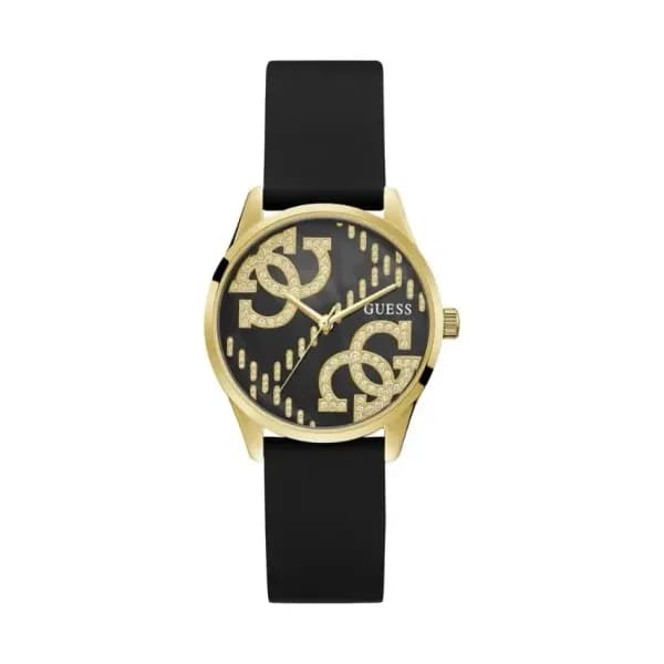 Guess Montre Guess Collection G Stitch en Silicone Noir