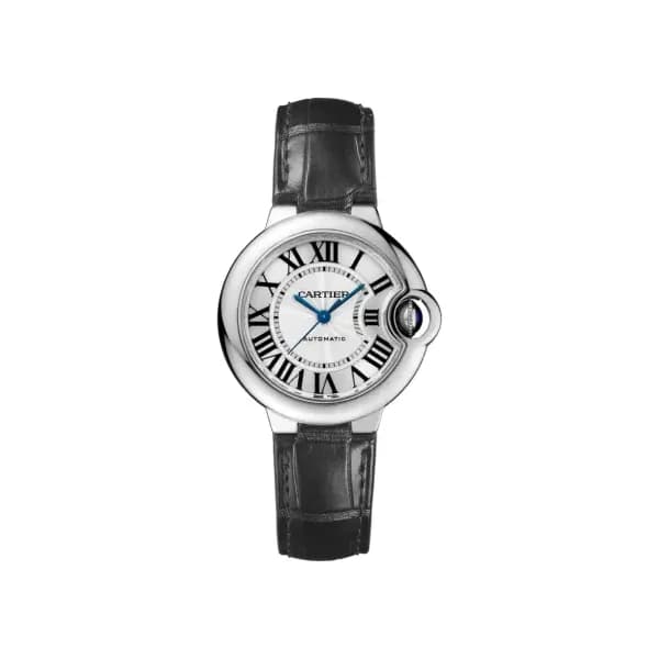 Cartier Montre Mixte Ballon bleu Argenté