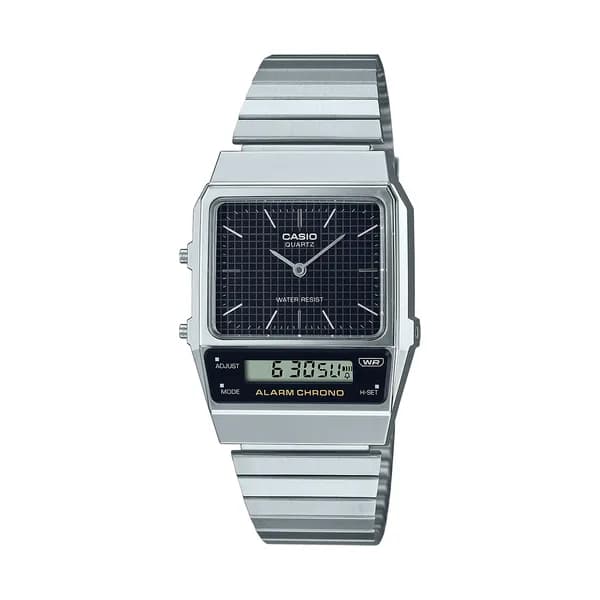 Casio Montre Casio Vintage en Métal Argenté