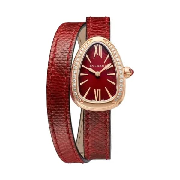 Bulgari Serpenti cadran rouge