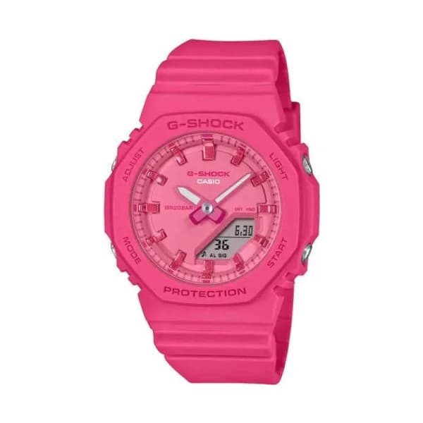 Casio Montre GShock Classic Lady - Série GMA-P2100 - Rose Fluo 46 x 40.2 mm- GMA-P2100PP-4A
