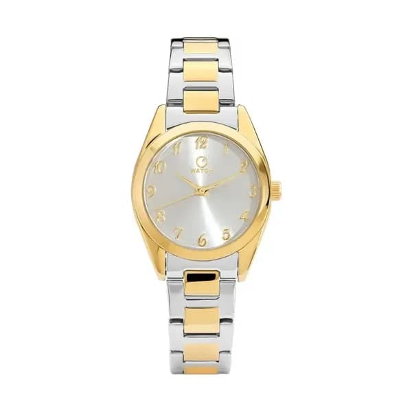 O WATCH Montre O Watch Colored Argenté