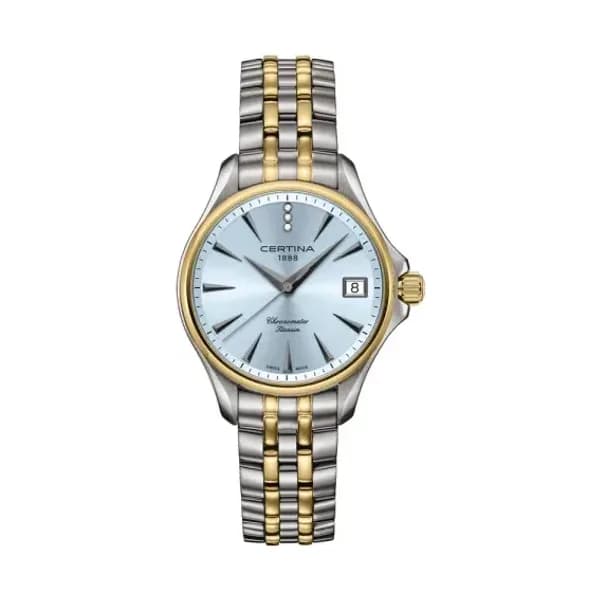 Certina Montre Certina DS Action Lady Diamonds Quartz Cadran Bleu