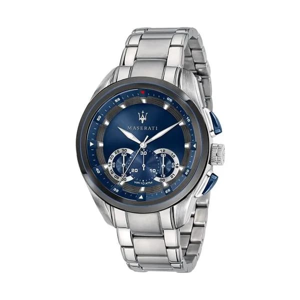 Maserati Montre Maserati en Acier Argenté