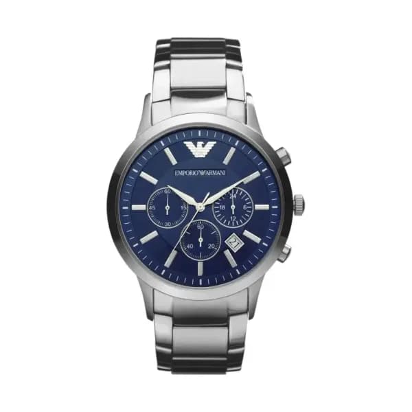 Emporio Armani Montre Analogique Homme Emporio Armani Acier Gris AR2448