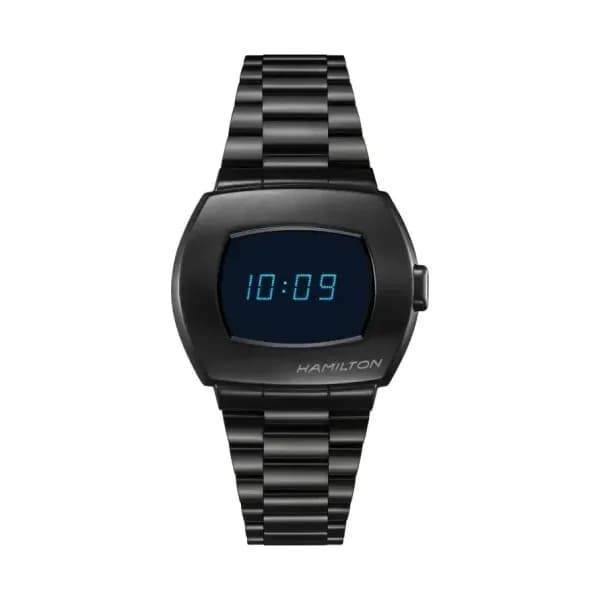 Hamilton Montre Hamilton American Classic PSR Digital Quartz Cadran Bleu
