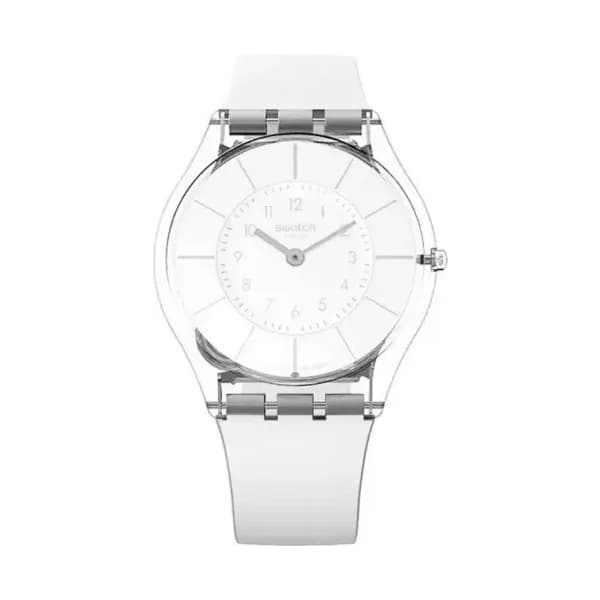 Swatch Montre Skin Classic White Classiness SS08K102-S14
