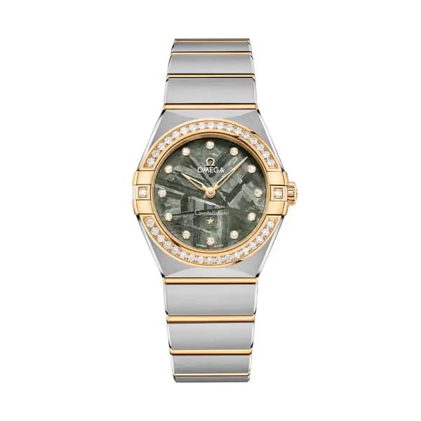 Omega Constellation 28 mm, acier - or jaune sur acier - or jaune