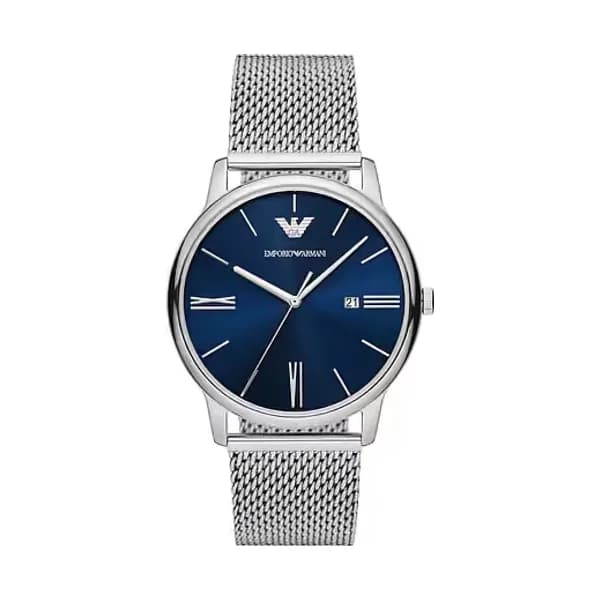 Emporio Armani Montre Analogique Homme Emporio Armani Acier Gris AR11571
