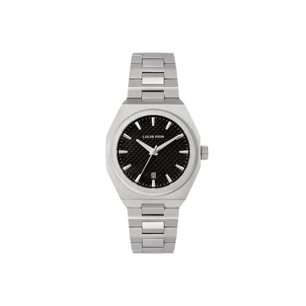 Louis Pion Montre quartz Homme Eric Noir