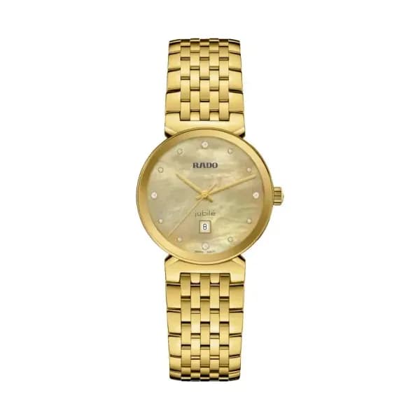 Rado Montre Rado Florence Diamonds Quartz Bracelet Acier et PVD 30.0 mm