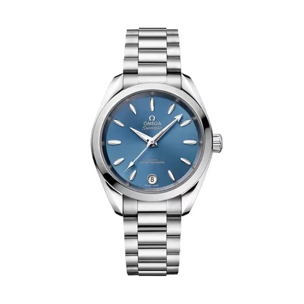 Omega Seamaster 34 mm, acier sur acier