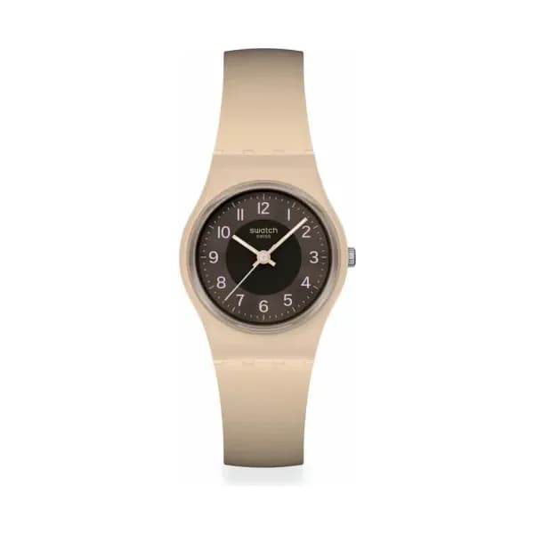 Swatch Montre quartz Femme Essentials Marron