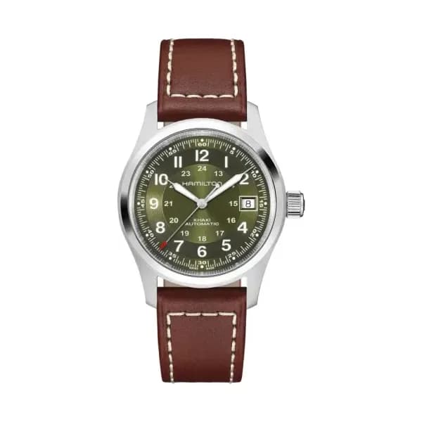 Hamilton Montre Khaki Field Auto 38mm Vert