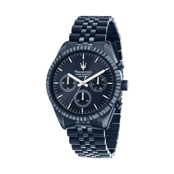 Maserati Montre Maserati Collection Blue Edition en Acier et PVD Bleu
