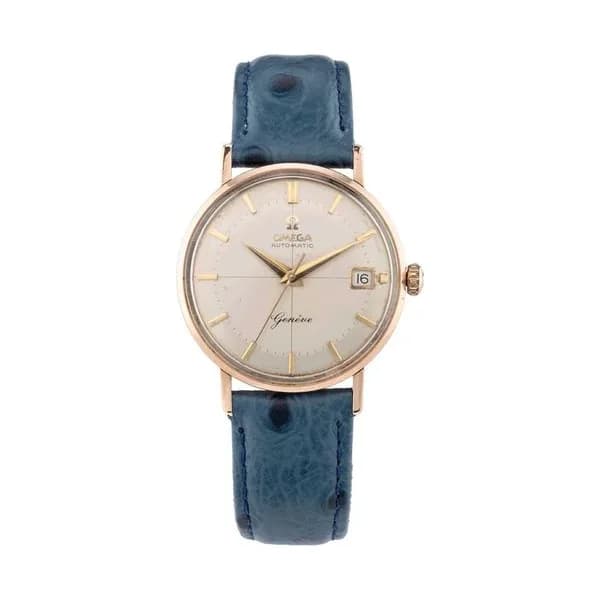 Omega Montre Omega Genève automatique or rose 1960s