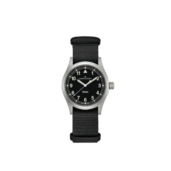 Hamilton Montre quartz Mixte Khaki field Noir
