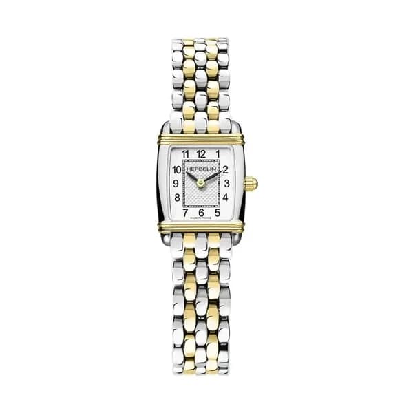 Michel Herbelin Montre Michel Herbelin Art Déco Femme Acier et PVD Doré - 17438BT22