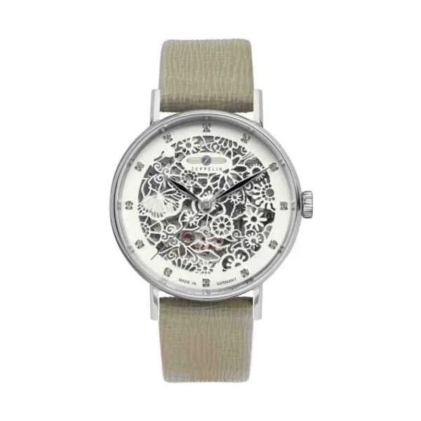 Zeppelin Montre Zeppelin Princess of the Sky Automatique Cadran Blanc - 74614