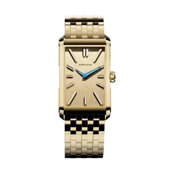 Corniche Montre Visionnaire Yellow Gold on Bracelet