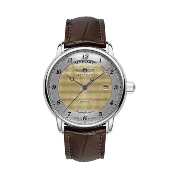Zeppelin Montre Zeppelin Friedrichshafen Auto Automatique Cadran Beige - 85625