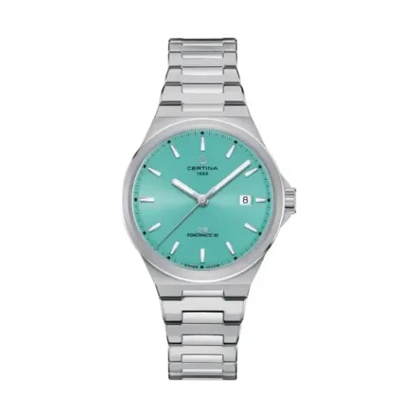 Certina Montre Certina DS-7 Powermatic 80 Automatique Cadran Bleu clair