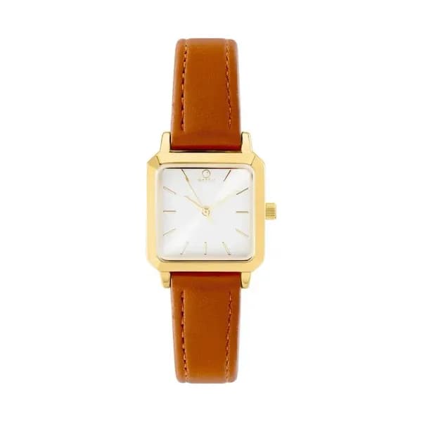O WATCH Montre 0 O Watch Square Blanc