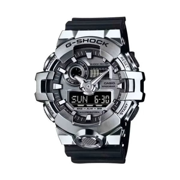 Casio Montre GShock G-Steel - GM-700 Series - Argent 58.4 x 53.4 mm- GM-700-1A