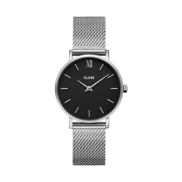 Cluse Montre quartz Femme Minuit Noir