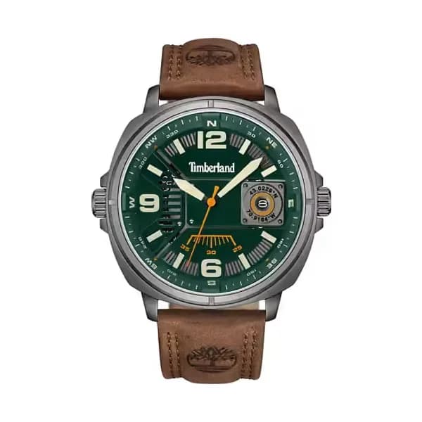 Timberland Montre Homme TIMBERLAND en Cuir Marron Etanche