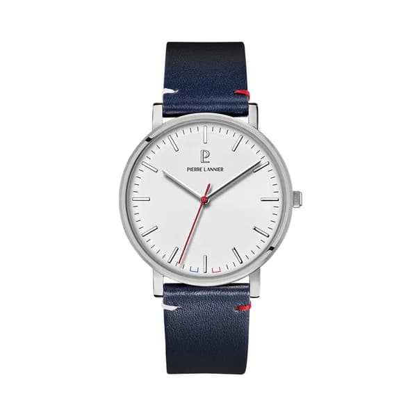 Pierre Lannier Montre quartz Homme Essential Blanc