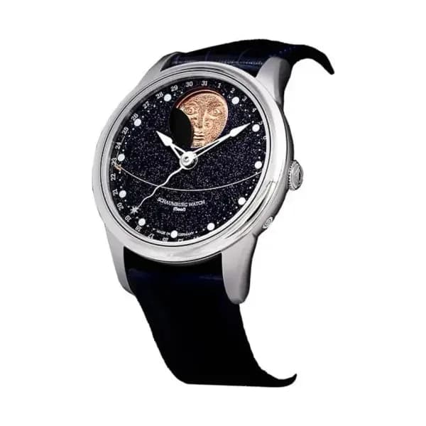 Schaumburg Watch Montre Moon Galaxy Handmade 1001.1[3]