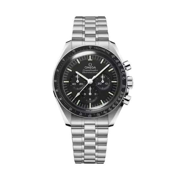 Omega Speedmaster 42 mm, acier sur acier