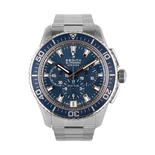 Zenith Montre Zenith El Primero Stratos Flyback automatique 46 mm